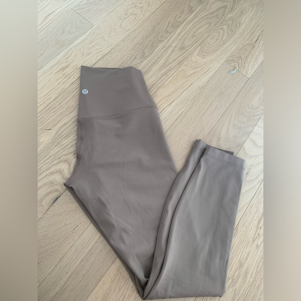 Lululemon align taupetastic size 6